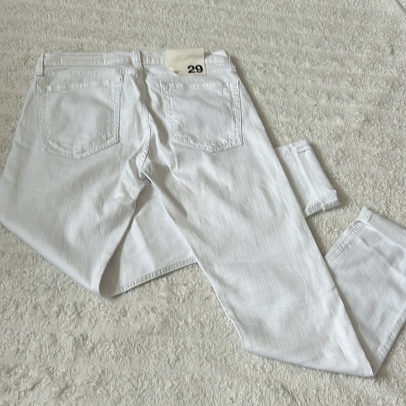 NWT  Rag & Bone DRE Boyfriend jeans in White Size 29 - Picture 3 of 5